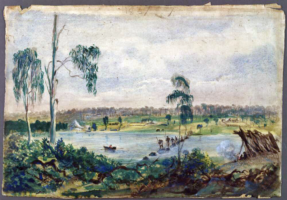 Melbourne c 1835