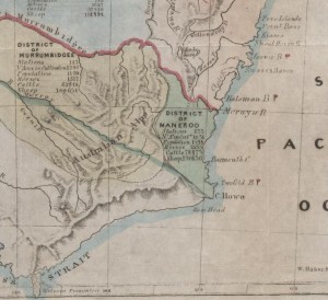 District of Maneroo c 1841 b