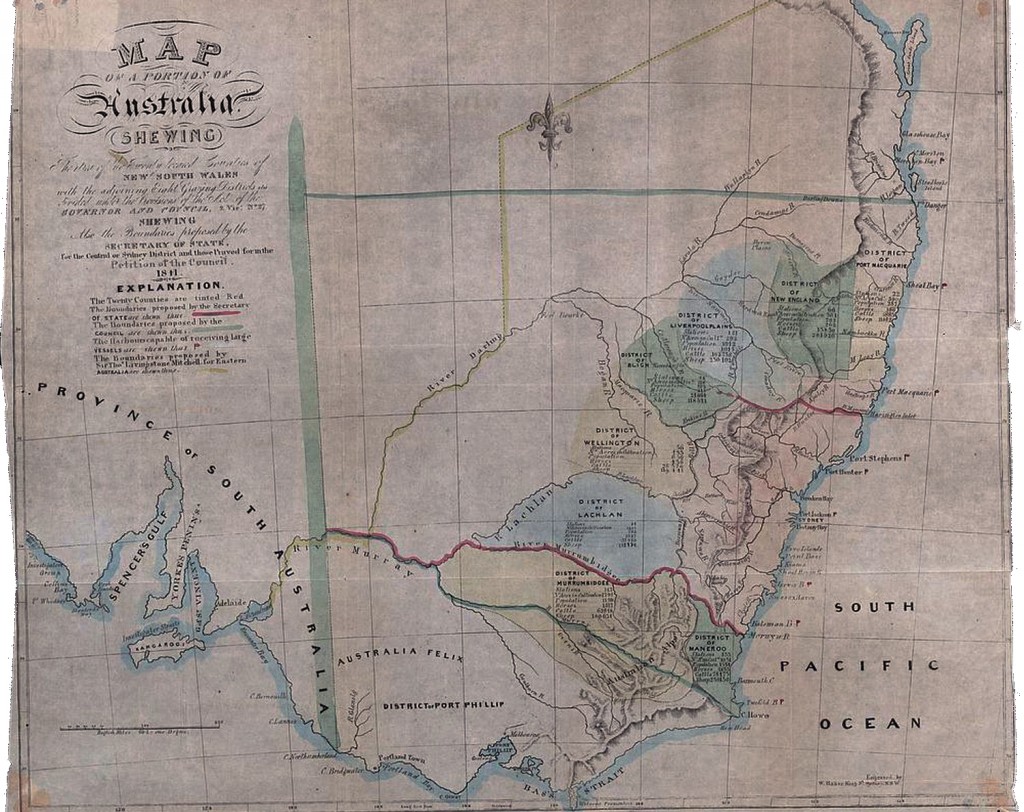 The Colony of New South Wales c 1841