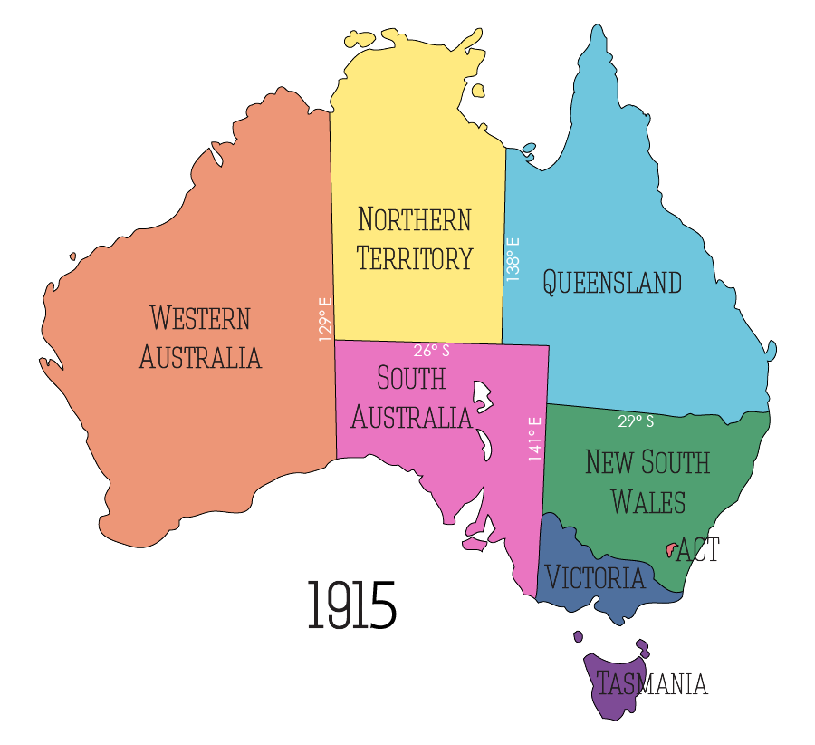 The Evolution of Australia’s Borders from Federation to Present Day