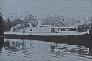 Dargo as Floating Restaurant c 1950's - Small